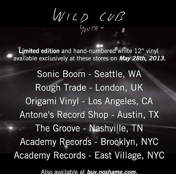 no-shames-wild-cub-limited-edition-lp-youth-available-now