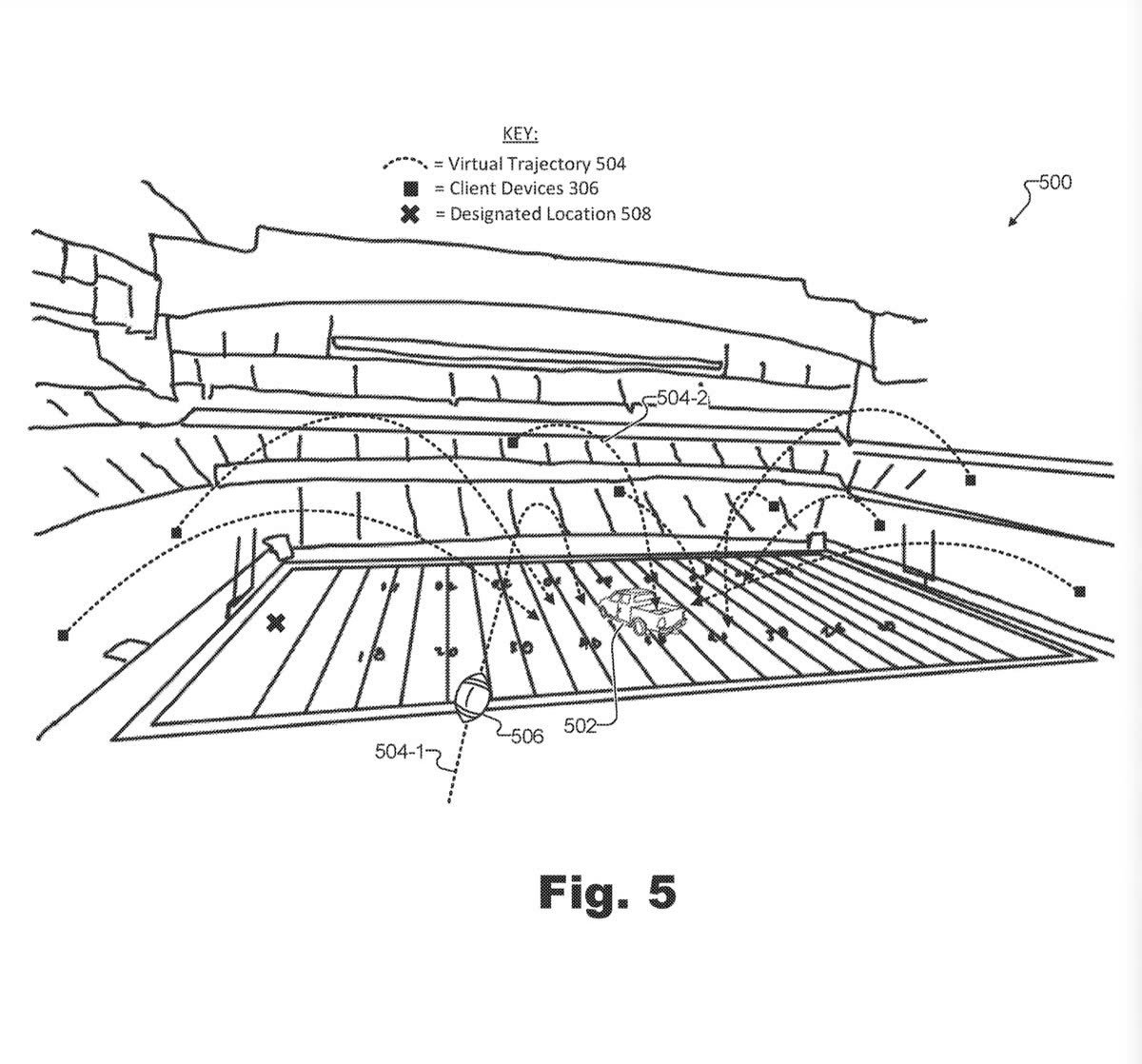 NFL Ultra Toss · system · patented multiplayer architecture · us 11,446,573
